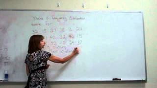 Frequency Distribution finding the class width [upl. by Oirevas]