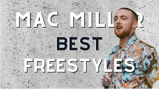 Mac Miller Freestyle Compilation Best Freestyles [upl. by Bodrogi870]