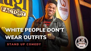 White People Wear Clothes Black People Wear Outfits  Comedian London Brown [upl. by Halac]