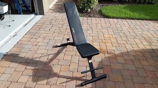 Cap Multi Purpose Adjustable Utility Bench Review [upl. by Angelia]