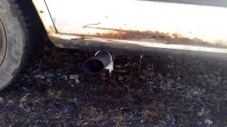 Volvo 940 sidepipe straight pipe [upl. by Baily]