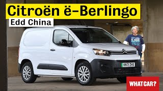 Citroen eBerlingo indepth van review with Edd China – best electric van  What Car [upl. by Gracia]