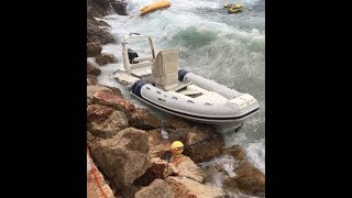 Cambio tubolari Gommone valiant boat Rib nautica ondina [upl. by Leiahtan325]