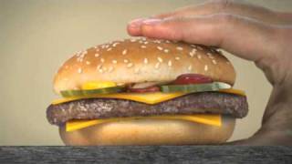 McDonalds Australia Quarter Pounder  Food Only [upl. by Sergeant]