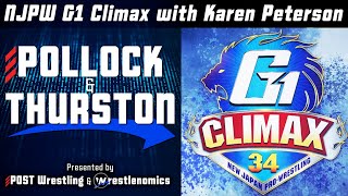 NJPW G1 Climax 34 Preview with Karen Peterson  POST x Wrestlenomics [upl. by Platas]