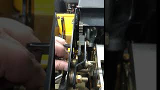 RZT SX Cub Cadet Steering Column Play Adjustment [upl. by Lilia971]