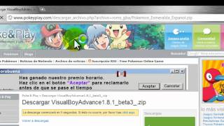 Descarga Emulador Gba  Pokemon esmeralda [upl. by Ulysses353]