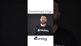 Chronotropic drugs for nursing pharm [upl. by Aihtnis]