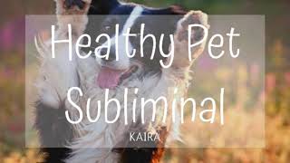 Healthy Pet Subliminal FORCED Requested Kairas Subliminal [upl. by Etezzil404]