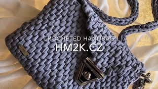 Crocheted elegant handbag Elegantní háčkovaná kabelka Psaníčko [upl. by Ag]