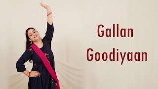 Step by step Dance TUTORIAL for Gallan Goodiyaan song  Shipras Dance Class [upl. by Dauf]