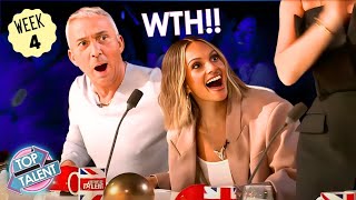 WHAT Best Auditions on Britain’s Got Talent 2024❗️Week 4 [upl. by Lecram]