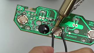 How to Solder a Wire to a Circuit Board [upl. by Wahlstrom261]