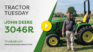 Review of the John Deere 3046R Compact Tractor  Tractor Tuesday [upl. by Leoine]