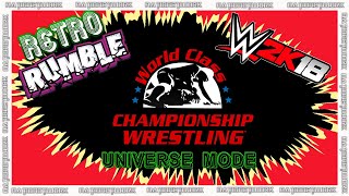 Retro Rumble WWE2K18 WCCW [upl. by Dnomar513]