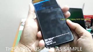 Hard Reset Galaxy M20 SMM205F [upl. by Noraha]