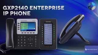 Grandstream GXP2140 Enterprise IP Phon [upl. by Ahto]