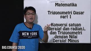 Matematika kelas X  Trigonometri dasar part 1  Definisi Konversi dan Dasar dasar [upl. by Eceela]