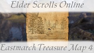 Eastmarch Treasure Map 4 iv Elder Scrolls Online ESO [upl. by Tonina]