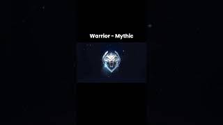 Warrior To Mythic Using Only  Dyrroth shorts [upl. by Nahsab]