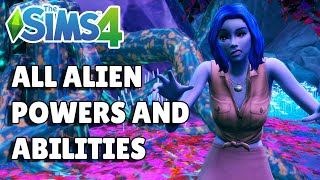 All Alien Powers And Abilities  The Sims 4 Guide [upl. by Riggins793]