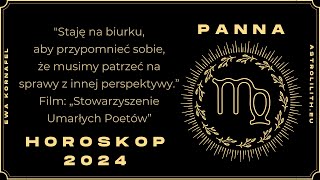 PANNA  HOROSKOP 2024  Czytanie na rok 2024 [upl. by Emiatej]