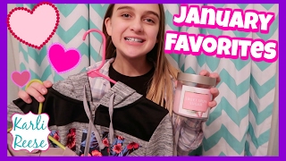 JANUARY FAVORITES  WINTER FAVORITES  KARLI REESE [upl. by Fortier]