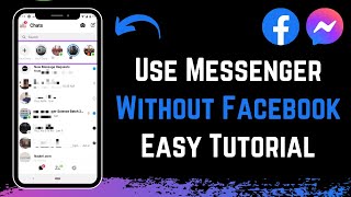 Facebook Tutorial How to Create Messenger Account Without Facebook [upl. by Meier]