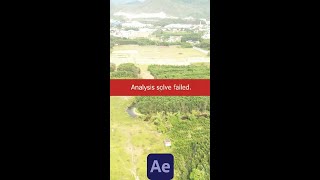 Sửa lỗi Analysis Solve Failed khi sử dụng 3D Camera Tracker  Adobe After Effects [upl. by Nemraciram393]