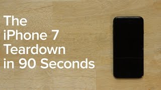 iPhone 7 Teardown in 90 seconds [upl. by Neladgam]