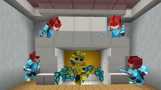 1 HOUR BedWars FUNNY MOMENTS Blockman Go [upl. by Rici23]