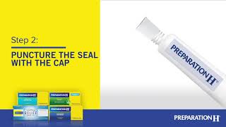 How to Apply Preparation H Ointment Gel and Creams [upl. by Aneroc]