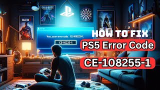 PS5 Error Code CE1082551  How to fix [upl. by Naryk]