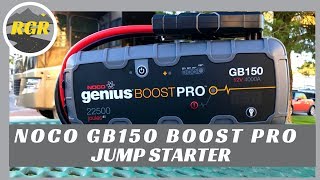 NOCO GB150 Genius Boost Pro Jump Starter  Product Review  Portable Lithium Jump Starter [upl. by Dry461]