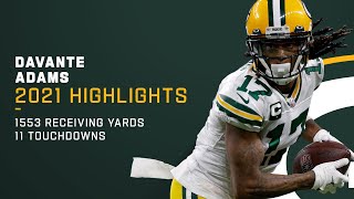 Davante Adams Full Season Highlights  NFL 2021 [upl. by Odlareg]