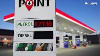 Britains petrol prices see record rise  ITV News [upl. by Deedahs]