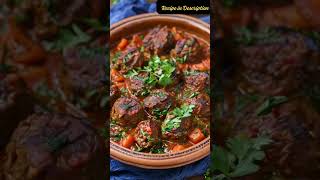 🇲🇦🥩🍅🍲 How to Cook Moroccan Kefta Tagine Morocco 🌰 Moroccan Kefta Tagine Recipe [upl. by Pettiford]