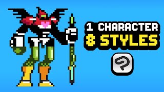 Mastering Pixel Art Styles in Clip Studio Paint [upl. by Elehcin]