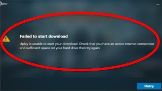 How To Fix Uplay Is Unable To Start Your Download  Fix Failed To Start Download Uplay Error Windows [upl. by Emya]