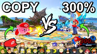 Which Copy Can KO His Original At 300   Super Smash Bros Ultimate [upl. by Tawsha]