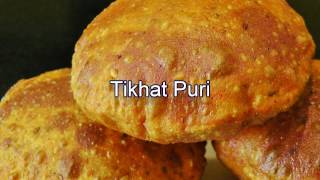 तिखट पुरी  Tikhat Puri by madhurasrecipe  Crispy Tea Time Snack  Masala Puri [upl. by Fakieh]