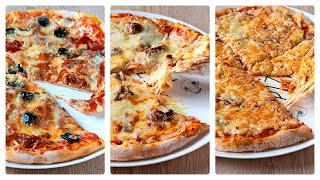 Así es como hay que hacer la MASA de pizza Las TRES mejores recetas [upl. by Trinl]