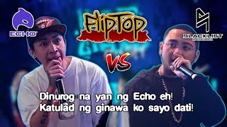 SINIO VS SHEHYEE MLBB TRASHTALKAN  UNDER GROUND 2023  ECHO VS BLACKLIST FLIPTOP [upl. by Ardek629]