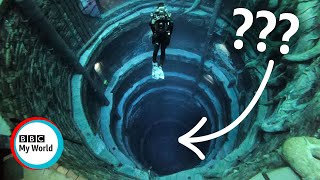 Worlds deepest pool A look inside Dubais underwater city  BBC My World shorts [upl. by Eiba]