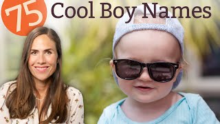 75 COOL BOY Names  NAMES amp MEANINGS [upl. by Eichman]