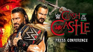 WWE Clash at the Castle 2022 Press Conference [upl. by Le]