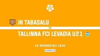 JK Tabasalu  Tallinna FCI Levadia U21 [upl. by Assyli645]