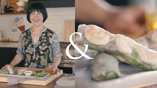 How To Make Perfect Rice Paper Rolls At Home  FampW Cooks [upl. by Gable]