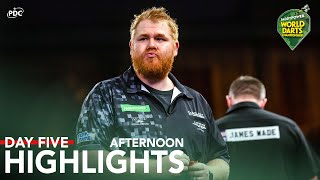 UPSETS APLENTY Day Five Afternoon Highlights  202324 Paddy Power World Darts Championship [upl. by Alywt]