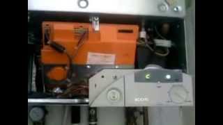 Ideal Icos Boiler flashing F L [upl. by Leirrad]